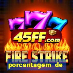 porcentagem de jogos pagantes